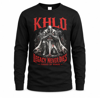 KHLD HS90-K04-109 - NAME Legacy Never Dies Forged By Honor Personalized Knight