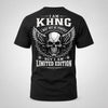 KHNG P01-K24-229 – Personalized Skull Graphic Apparel “I Am NAME I May Not Be Perfect But I Am Limited Edition”