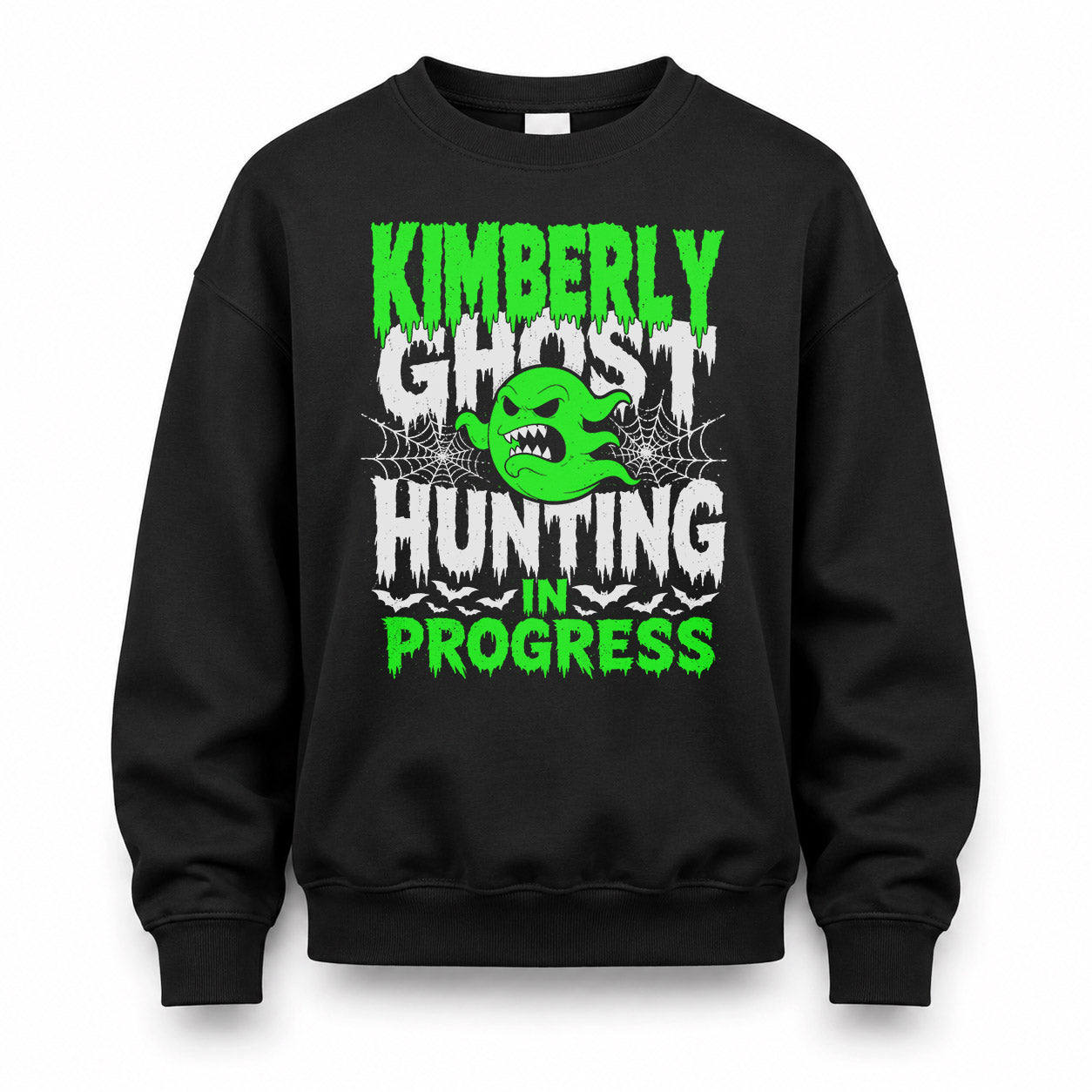 KIMBERLY HW22-K06-109 - NAME Ghost Hunting In Progress Personalized Halloween Shirt