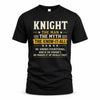 KNIGHT TM90-K04-125 - NAME Legendary Know-It-All Personalized Funny Shirt
