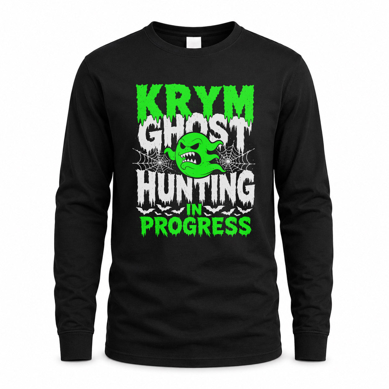 KRYM HW22-K06-109 - NAME Ghost Hunting In Progress Personalized Halloween Shirt