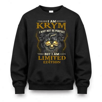 KRYM LM66-K04-125 - NAME NAME I May Not Be Perfect But I Am Limited Edition