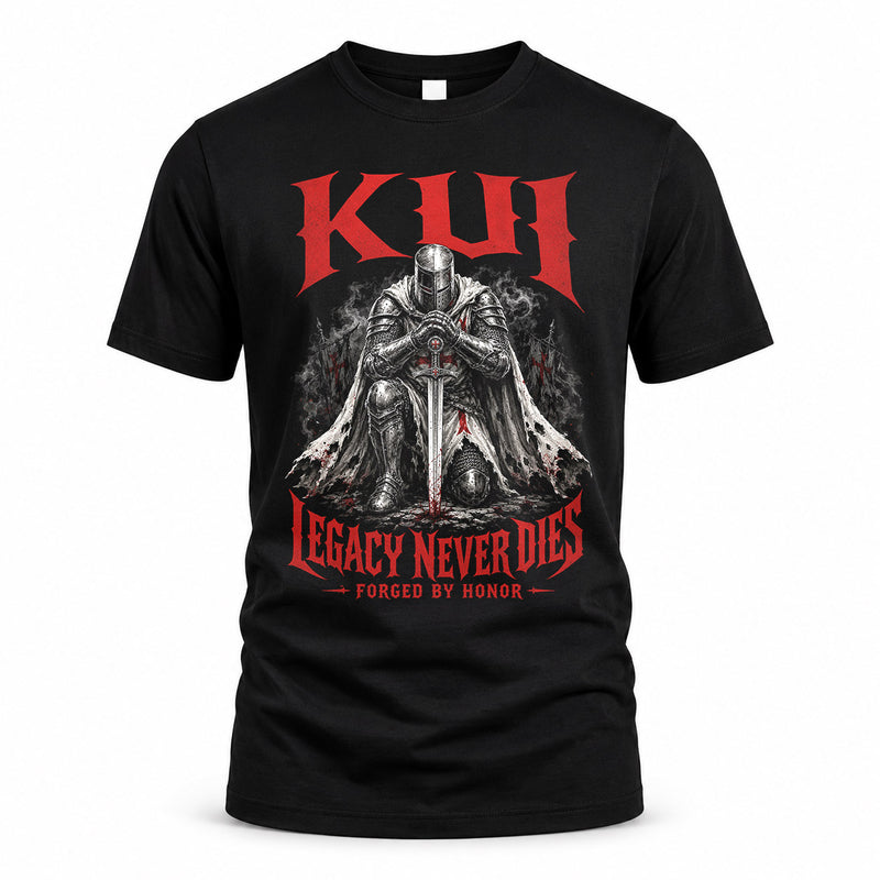 KUI HS90-K04-109 - NAME Legacy Never Dies Forged By Honor Personalized Knight