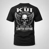 KUI P01-K24-229 – Personalized Skull Graphic Apparel “I Am NAME I May Not Be Perfect But I Am Limited Edition”