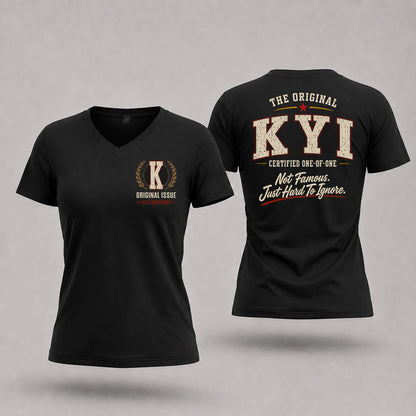 KYI W68-F2-168 – Personalized Original Issue Apparel “The Original NAME Certified One-of-One"