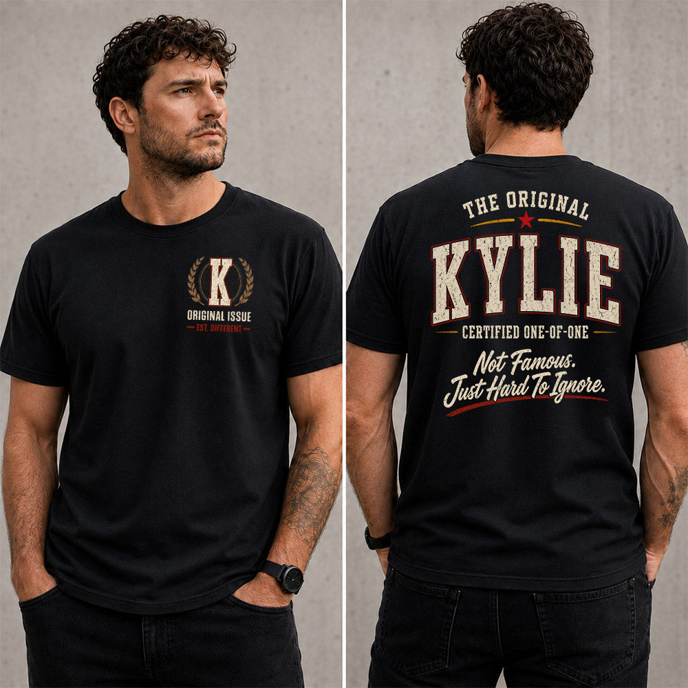 KYLIE W68-F2-168 – Personalized Original Issue Apparel “The Original NAME Certified One-of-One"
