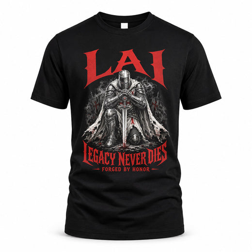 LAI HS90-K04-109 - NAME Legacy Never Dies Forged By Honor Personalized Knight
