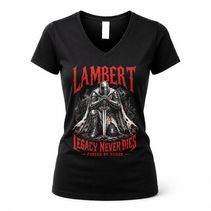 LAMBERT HS90-K04-109 - NAME Legacy Never Dies Forged By Honor Personalized Knight