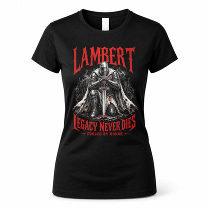 LAMBERT HS90-K04-109 - NAME Legacy Never Dies Forged By Honor Personalized Knight