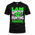 LAM HW22-K06-109 - NAME Ghost Hunting In Progress Personalized Halloween Shirt