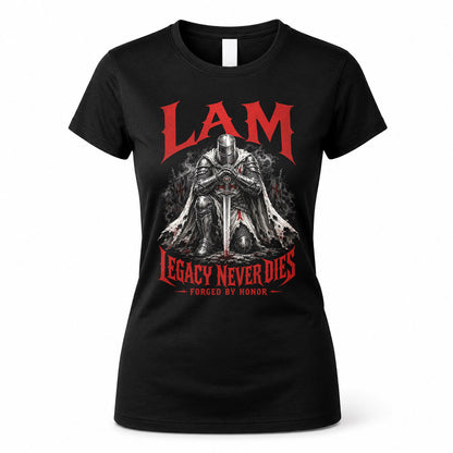 LAM HS90-K04-109 - NAME Legacy Never Dies Forged By Honor Personalized Knight