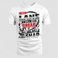 LANE HP28-K4-129 – Personalized Name Quote T-Shirt “I Will Not Break, But One Day I Will Snap”