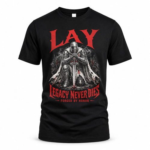 LAY HS90-K04-109 - NAME Legacy Never Dies Forged By Honor Personalized Knight