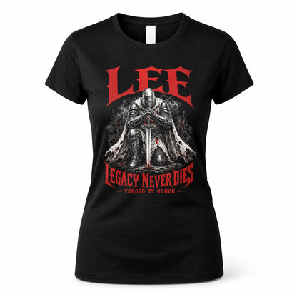 LEE HS90-K04-109 - NAME Legacy Never Dies Forged By Honor Personalized Knight