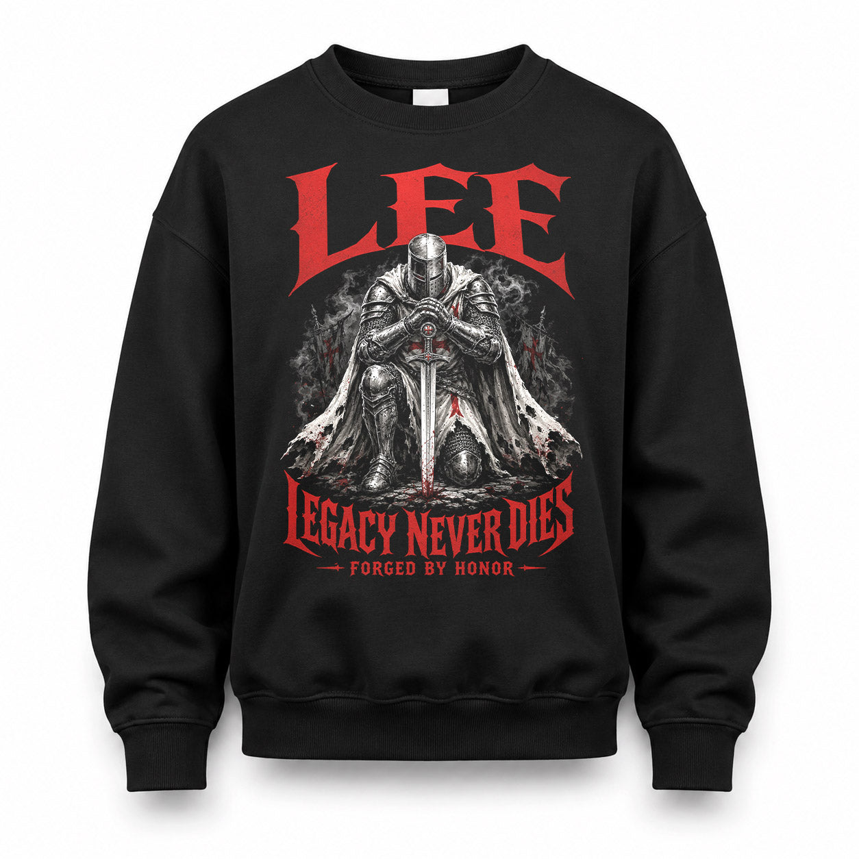 LEE HS90-K04-109 - NAME Legacy Never Dies Forged By Honor Personalized Knight