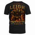 LEIGH MP88-F2-168–Personalized Bold Quote Apparel “I Am NAME I May Not Be Perfect But I Am Limited Edition