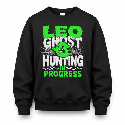 LEO HW22-K06-109 - NAME Ghost Hunting In Progress Personalized Halloween Shirt