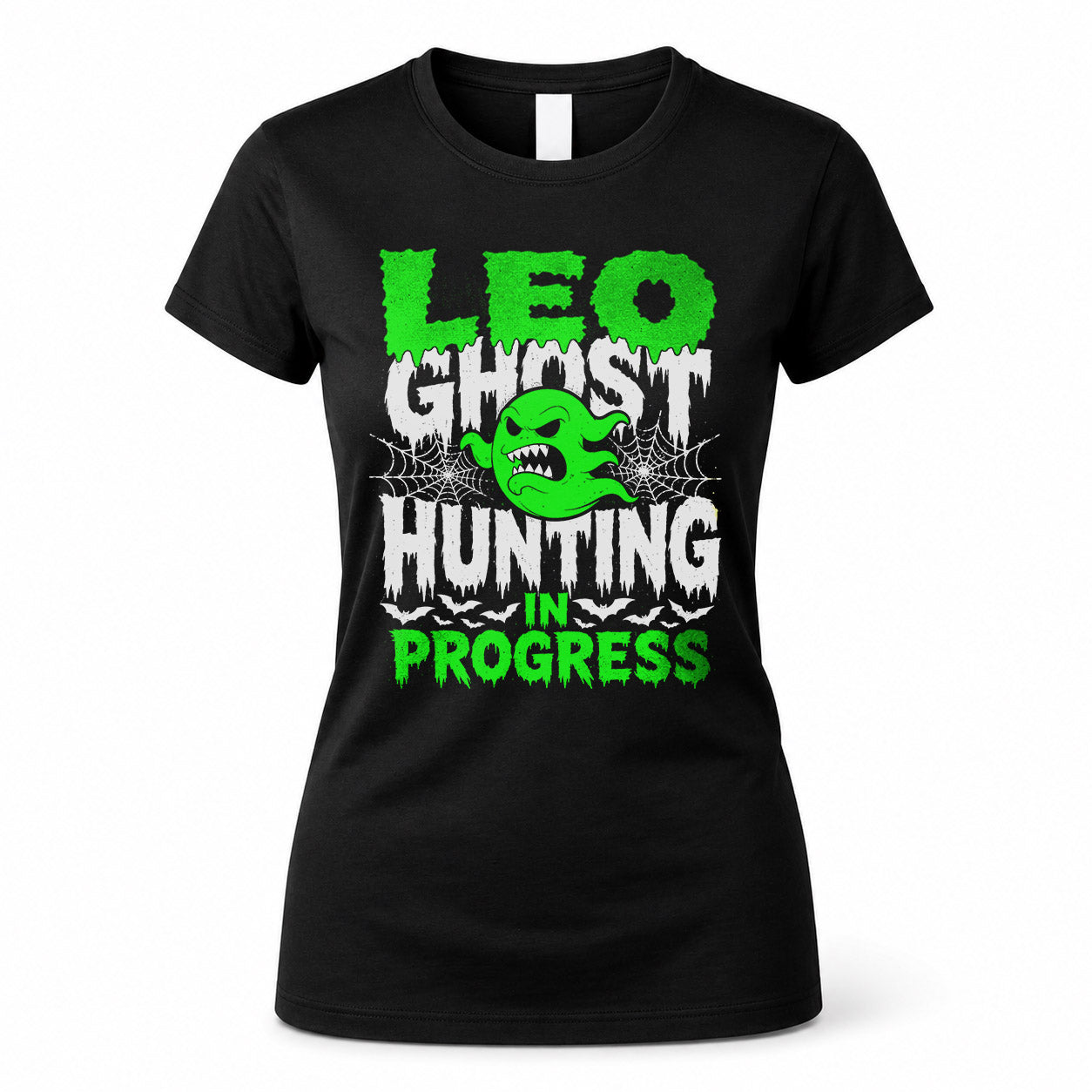 LEO HW22-K06-109 - NAME Ghost Hunting In Progress Personalized Halloween Shirt