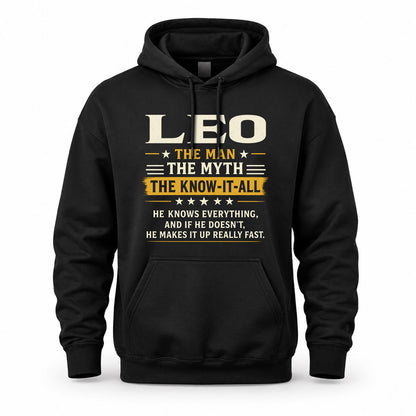 LEO TM90-K04-125 - NAME Legendary Know-It-All Personalized Funny Shirt