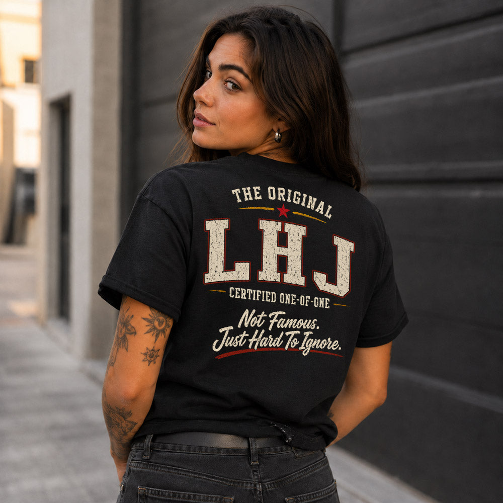 LHJ W68-F2-168 – Personalized Original Issue Apparel “The Original NAME Certified One-of-One"