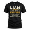 LIAM TM90-K04-125 - NAME Legendary Know-It-All Personalized Funny Shirt