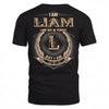 LIAM PH55-T25-Personalized Name Quote Apparel “I Am NAME May Not Be Perfect But I Am Limited Edition”