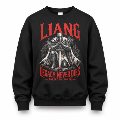 LIANG HS90-K04-109 - NAME Legacy Never Dies Forged By Honor Personalized Knight