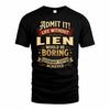 LIEN TP65-K5-268–Personalized Funny Quote Apparel “Life Without NAME Would Be Boring”