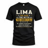 LIMA TM90-K04-125 - NAME Legendary Know-It-All Personalized Funny Shirt