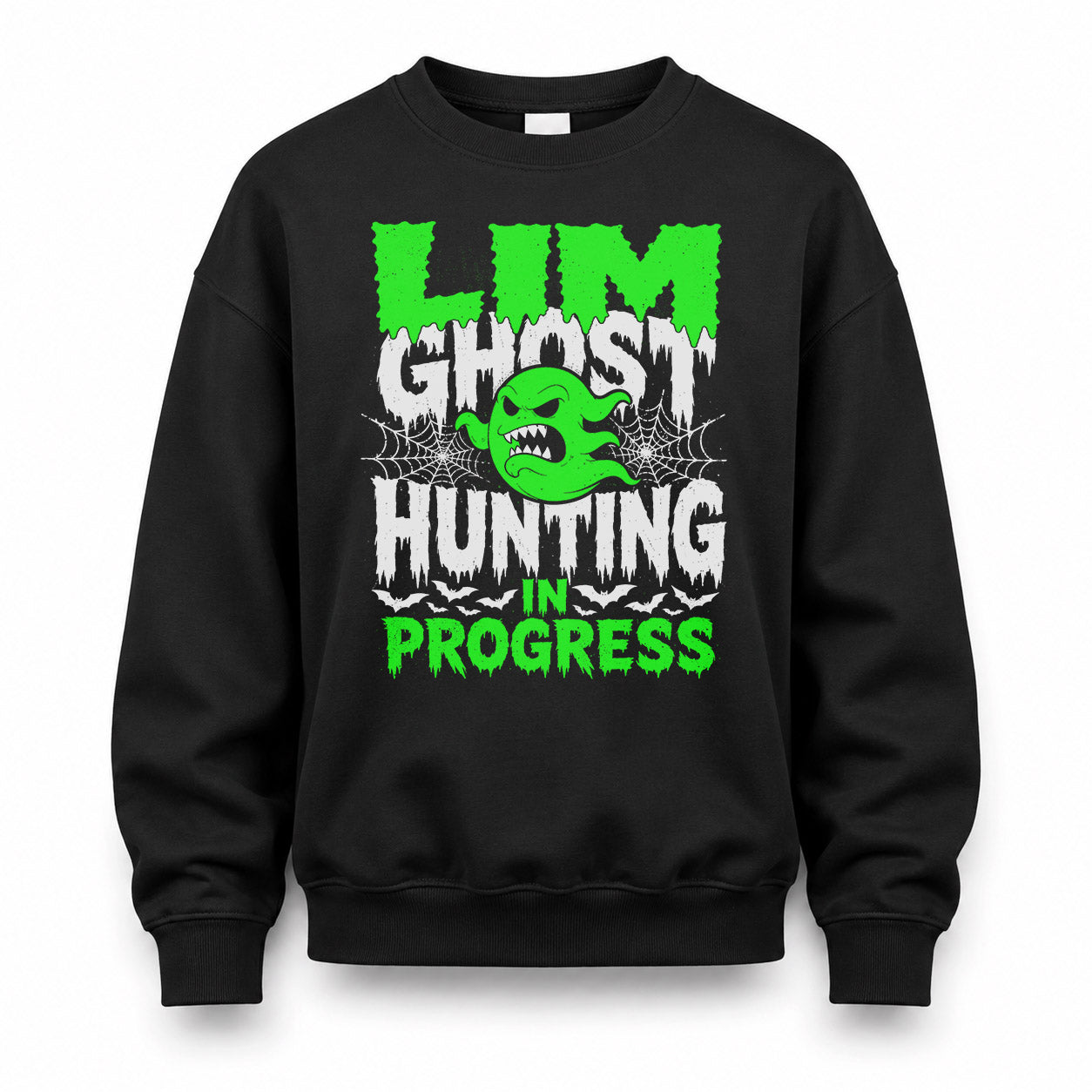 LIM HW22-K06-109 - NAME Ghost Hunting In Progress Personalized Halloween Shirt