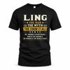 LING TM90-K04-125 - NAME Legendary Know-It-All Personalized Funny Shirt