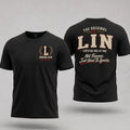LIN W68-F2-168 – Personalized Original Issue Apparel “The Original NAME Certified One-of-One"