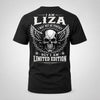 LIZA P01-K24-229 – Personalized Skull Graphic Apparel “I Am NAME I May Not Be Perfect But I Am Limited Edition”