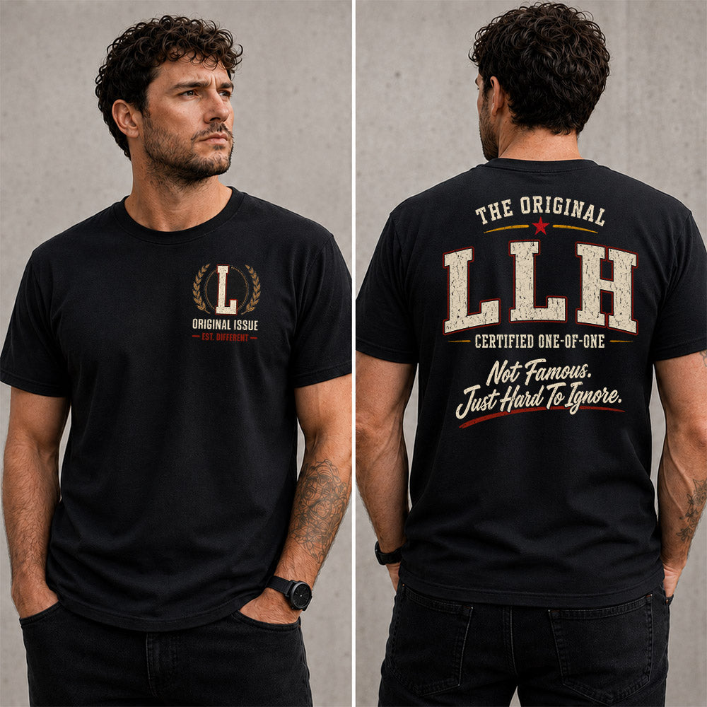 LLH W68-F2-168 – Personalized Original Issue Apparel “The Original NAME Certified One-of-One"