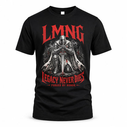 LMNG HS90-K04-109 - NAME Legacy Never Dies Forged By Honor Personalized Knight