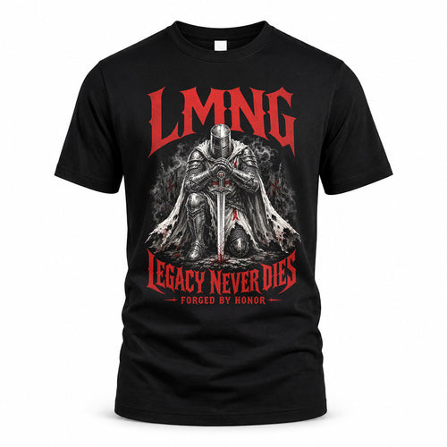 LMNG HS90-K04-109 - NAME Legacy Never Dies Forged By Honor Personalized Knight