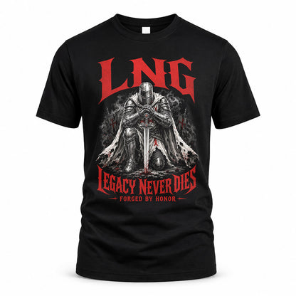 LNG HS90-K04-109 - NAME Legacy Never Dies Forged By Honor Personalized Knight