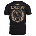 LORENZO PH55-T25-Personalized Name Quote Apparel “I Am NAME May Not Be Perfect But I Am Limited Edition”