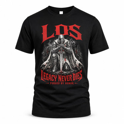 LOS HS90-K04-109 - NAME Legacy Never Dies Forged By Honor Personalized Knight