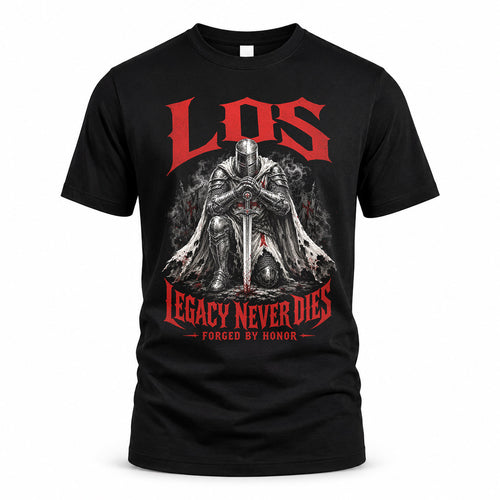LOS HS90-K04-109 - NAME Legacy Never Dies Forged By Honor Personalized Knight