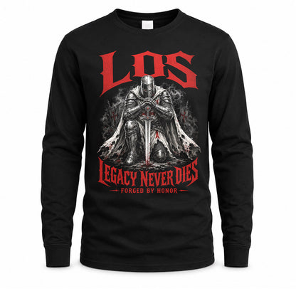 LOS HS90-K04-109 - NAME Legacy Never Dies Forged By Honor Personalized Knight