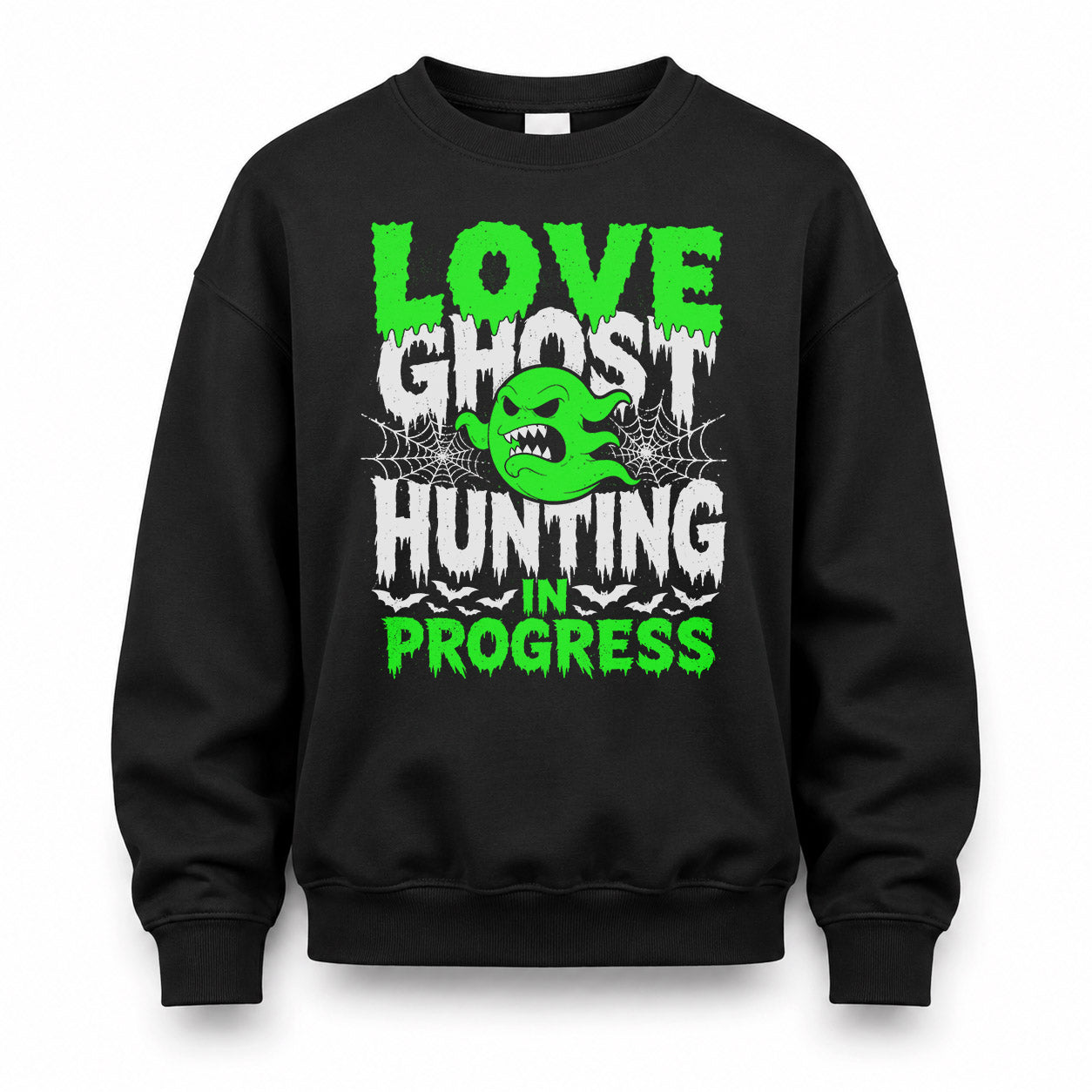 LOVE HW22-K06-109 - NAME Ghost Hunting In Progress Personalized Halloween Shirt