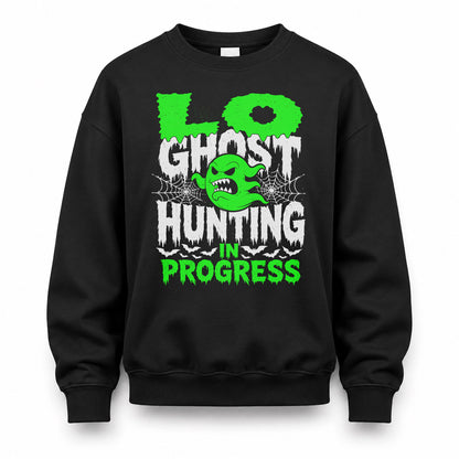 LO HW22-K06-109 - NAME Ghost Hunting In Progress Personalized Halloween Shirt