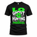LO HW22-K06-109 - NAME Ghost Hunting In Progress Personalized Halloween Shirt