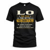 LO TM90-K04-125 - NAME Legendary Know-It-All Personalized Funny Shirt