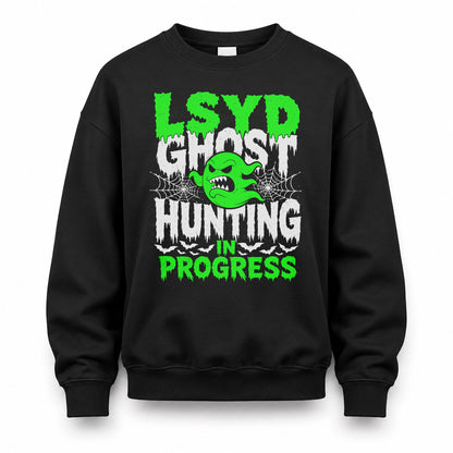 LSYD HW22-K06-109 - NAME Ghost Hunting In Progress Personalized Halloween Shirt