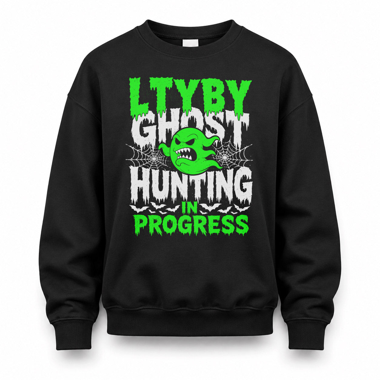 LTYBY HW22-K06-109 - NAME Ghost Hunting In Progress Personalized Halloween Shirt