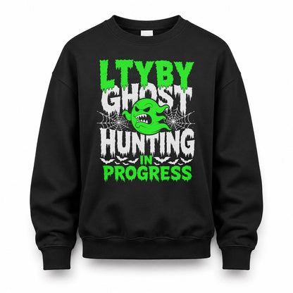LTYBY HW22-K06-109 - NAME Ghost Hunting In Progress Personalized Halloween Shirt