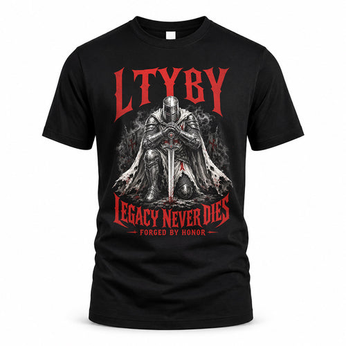 LTYBY HS90-K04-109 - NAME Legacy Never Dies Forged By Honor Personalized Knight