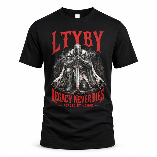 LTYBY HS90-K04-109 - NAME Legacy Never Dies Forged By Honor Personalized Knight